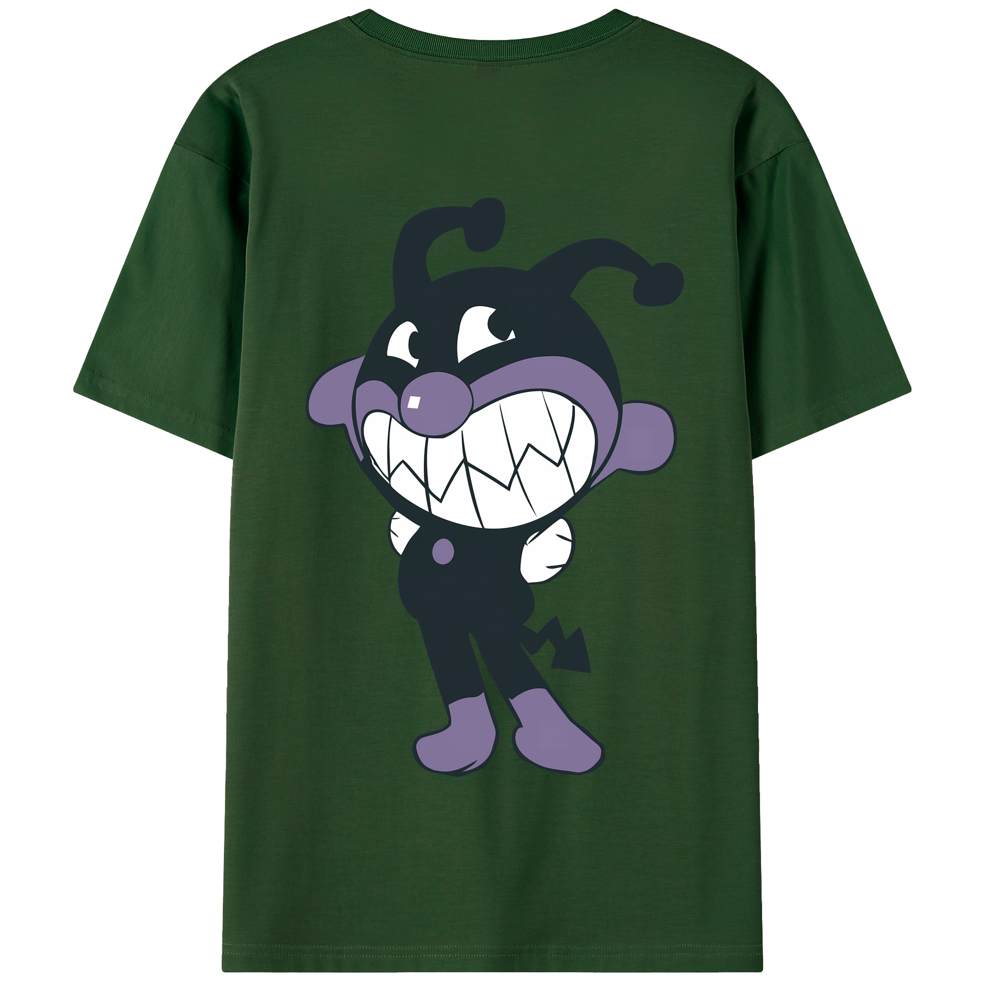 （画像用） アンパンマン Anpanman 綿100％半袖Tシャツ（背面プリント）
